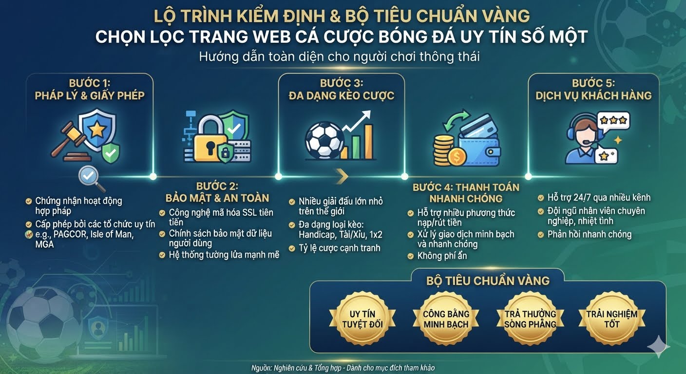 trang web cá cược bóng đá uy tín