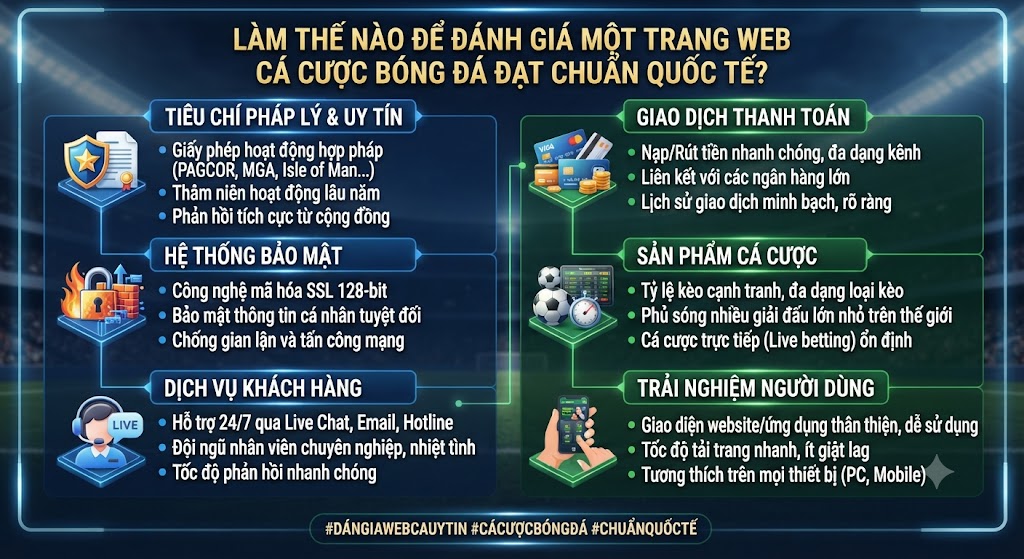 trang web cá cược bóng đá