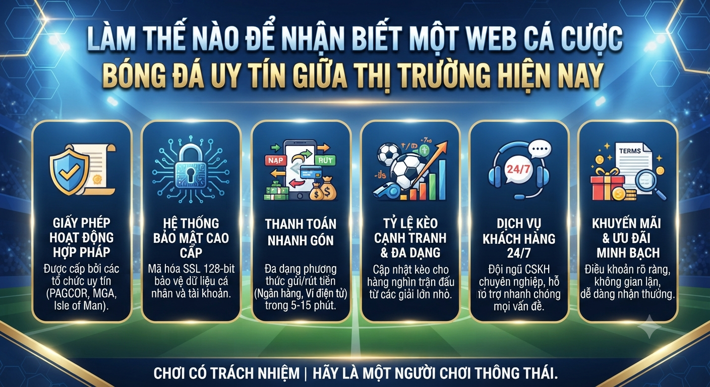 web cá cược bóng đá uy tín
